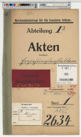 Erziehungsanstalten