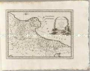 Nuovo Atlante Geografico Universale: La Capitanata E La Terra Di Bari