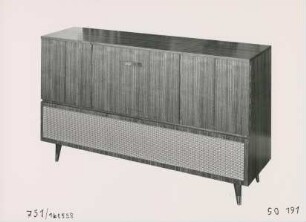 Grundig Stereo-Konzertschrank "SO 191" von Heinz R. Hübner