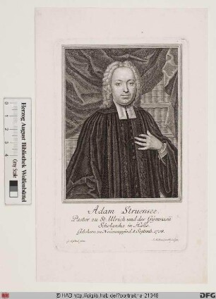 Bildnis Adam Struensee