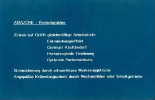 AMAZONE Kreiselgrubber