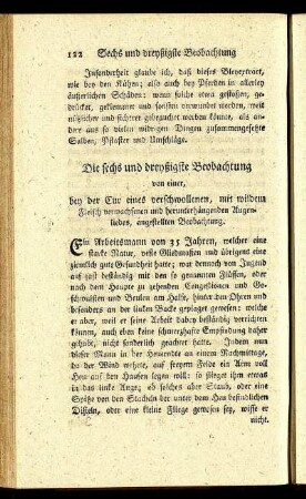 Die sechs und dreyßigste Beobachtung. - Die zwey und vierzigste Beobachtung.