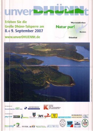 unverDHÜNNt - Erleben Sie die Große Dhünn-Talsperre