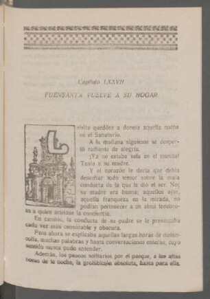 Capítulo LXXVII - Fuensanta vuelve a su hogar