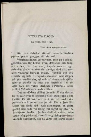 Yttersta Dagen.