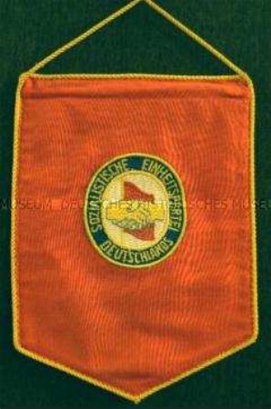 Wimpel der Sozialistischen Einheitspartei Deutschlands