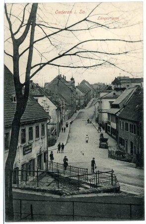Oederan. Lange Straße
