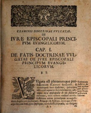 Diss. iuris publici qua doctrina de iure episcopali principum evangelicorum examinatur