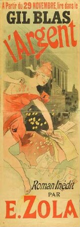 Gil Blas: L'Argent - Roman Inédit par E. Zola