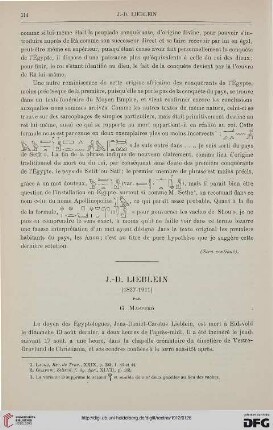 34: J.-D. Lieblein : (1827-1911)