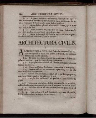 Architectura Civilis. Architectura Militaris.