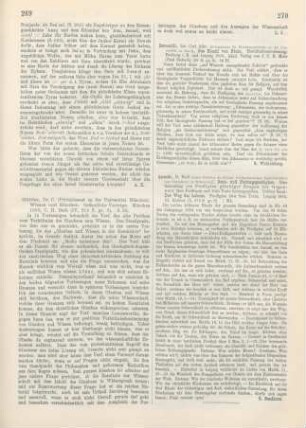 270 [Rezension] Bernoulli, Carl Albrecht, Das Konzil von Nicäa