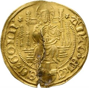 Goldgulden des Kölner Erzbischofs Anton Graf von Schaumburg, 1557