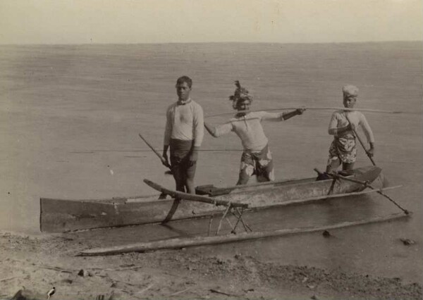 "Pêcher avec des lances"