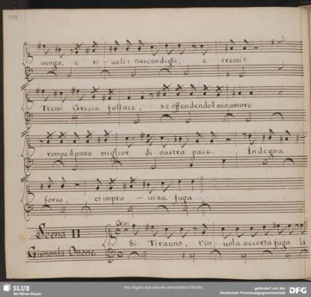 Recitativo: Si tiranno t'invola accorta fuga