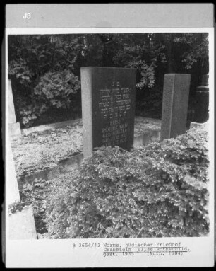 Grabstein von Elise Rothschild (gestorben 1935.05.02)