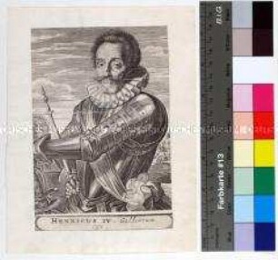 Porträt des Henri IV. König von Frankreich und Navarra