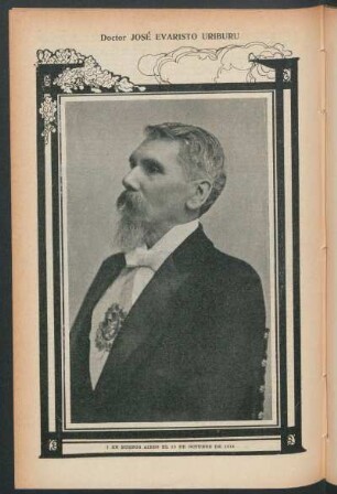 Doctor José Evaristo Uriburu
