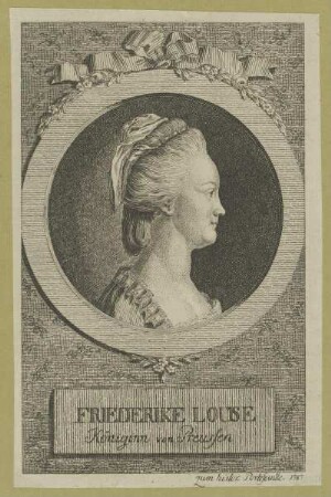 Bildnis der Friederike Louise, Königin von Preußen