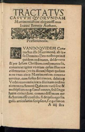 Praefatiuncula.
