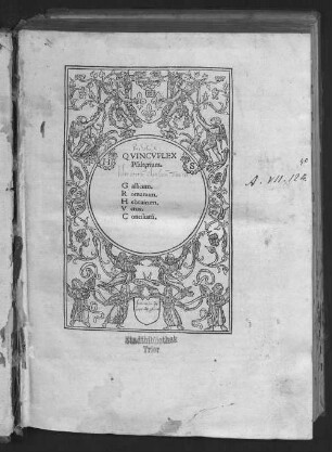 Qvincvplex Psalterium : Gallicum. Romanum. Hebraicum. Vetus. Conciliatu[m]