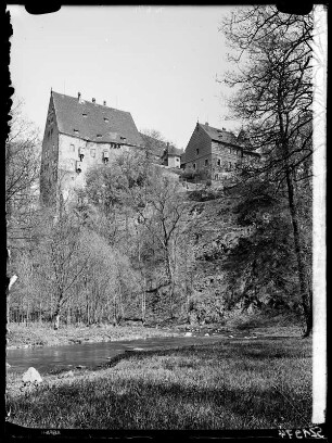 Schloss Reinsberg bei Nossen vom Bobritzschtal