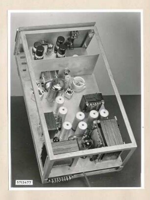 Hochspannungs-Kathodenstrahloszillograph HK 01, Bild 6; Foto, 1957