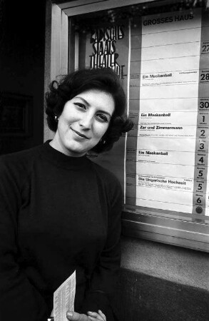 Neuverpflichtete Opernsängerin beim Badischen Staatstheater Rose Marie Freni