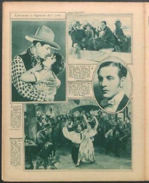 Escenas y figuras del cine [Fotografías]