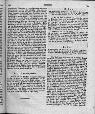 Ueber die Verhütungs- u. Heilcur der Hydrophobia (Wasserscheu) / Michael Wolfgang Schneemann - Augsburg : Wirth, und Leipzig : Rein, 1825