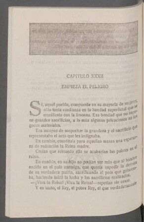 Capítulo XXXII - Empieza el peligro