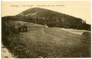 Geising. Geisingberg mit Luisenstein