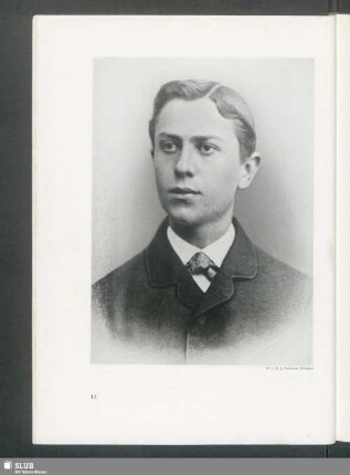 Joseph Goebbels. Jugendbildnis