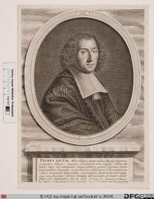 Bildnis Pierre Du Val