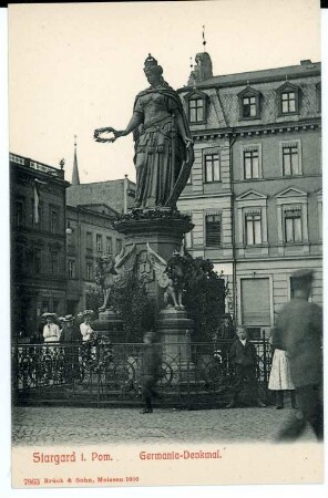 Stargard. Germania Denkmal