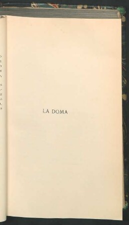 La doma