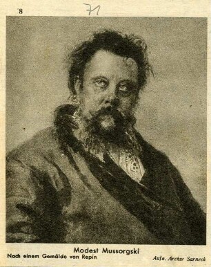 Mussorgski, Modest