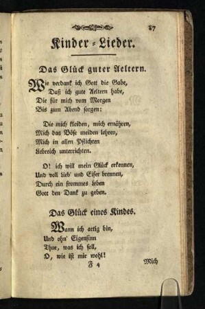 Kinder-Lieder