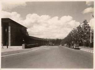 Reichsgartenschau 1939 auf dem Killesberg, Stuttgart: Ausstellungshalle an der Sudetenstraße