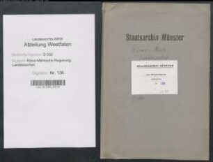 Rechtsansprüche auf die Übertragung eines beneficium ecclesiasticum (ius collationis) in der Grafschaft Mark