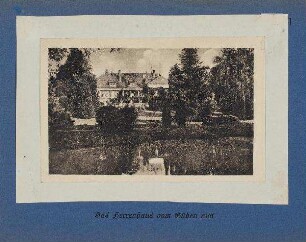 Villenstadt Schulensee - Herrenhaus von Süden