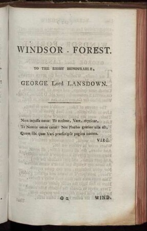 Windsor-Forest