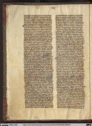 Postilla in Epistolas Sancti Pauli - UER MS 32, [2]. Ad Galatas ... - UER MS 32[2