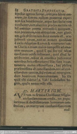 37. Martyrium