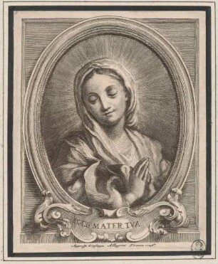 Betende Maria ("Ecce Mater Tua")