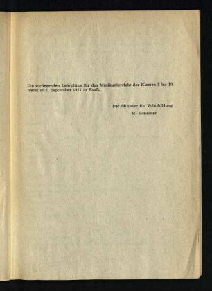Die vorliegenden Lehrpläne ...