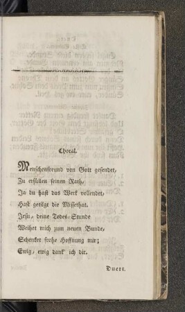 [Text zur Passionsmusik, in den Hamburgischen Kirchen 1798 neu aufgeführt]