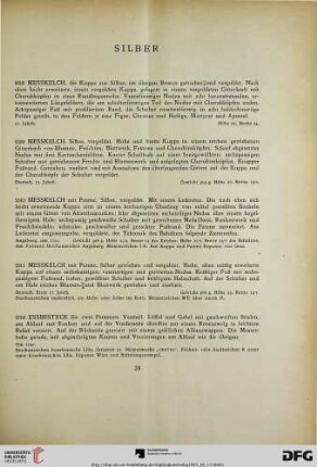 Silber (Nr. 228-257)