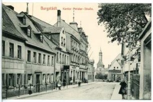 Burgstädt. Kantor - Meister - Straße