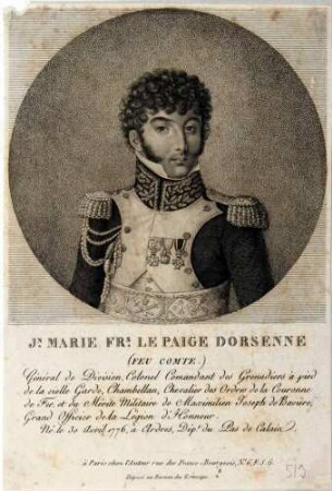 Jean Marie François Dorsenne le Paige